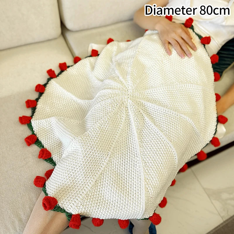 Handmade Flower Blanket