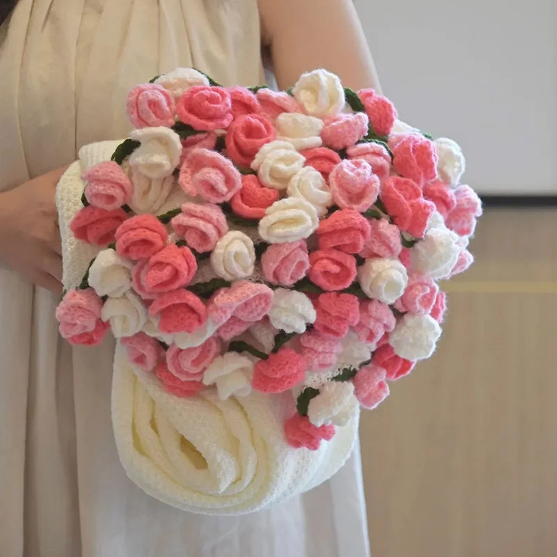Handmade Flower Blanket