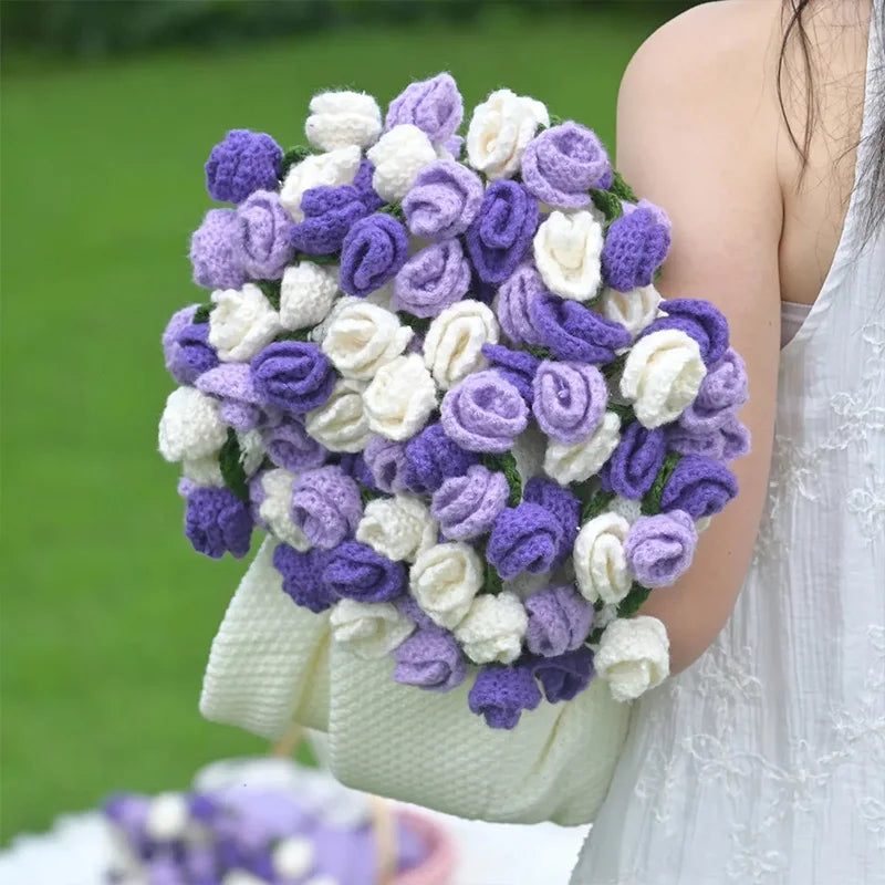 Handmade Flower Blanket