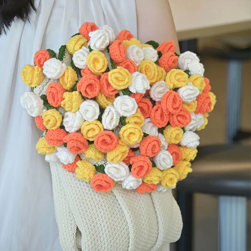 Handmade Flower Blanket