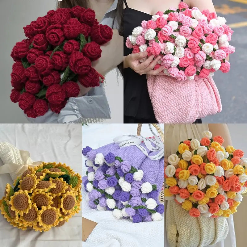Handmade Flower Blanket