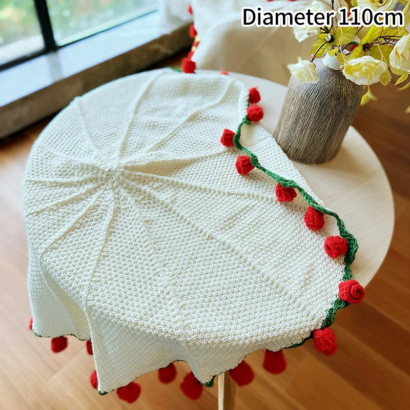 Handmade Flower Blanket