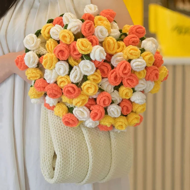 Handmade Flower Blanket