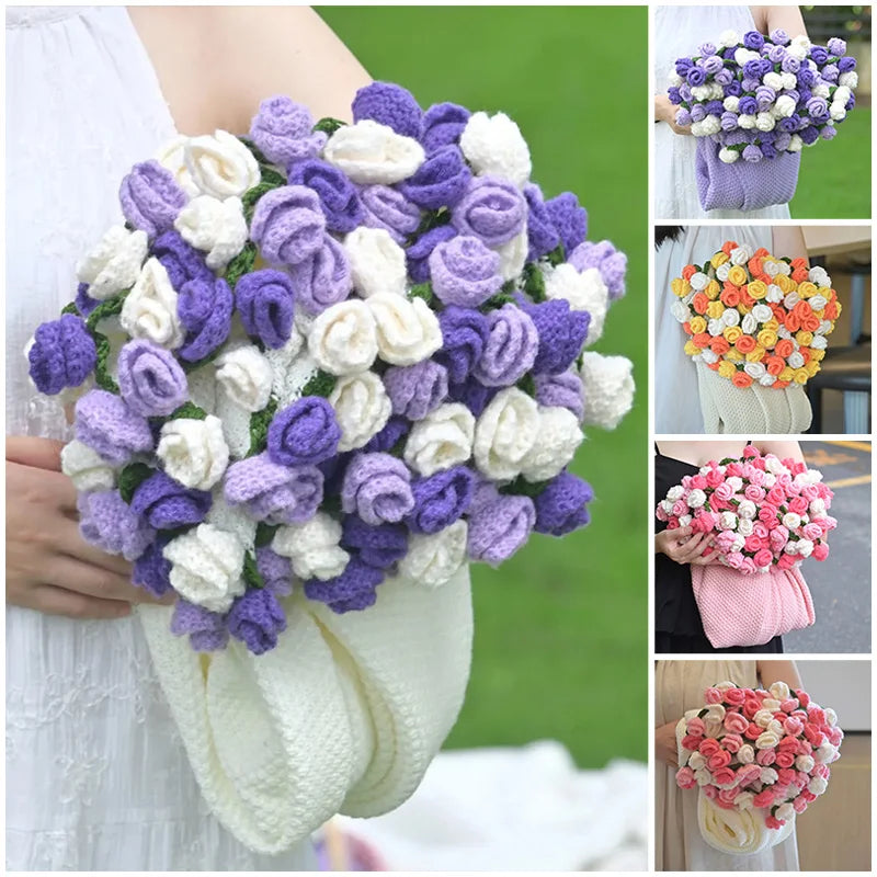 Handmade Flower Blanket
