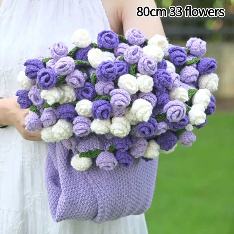 Handmade Flower Blanket