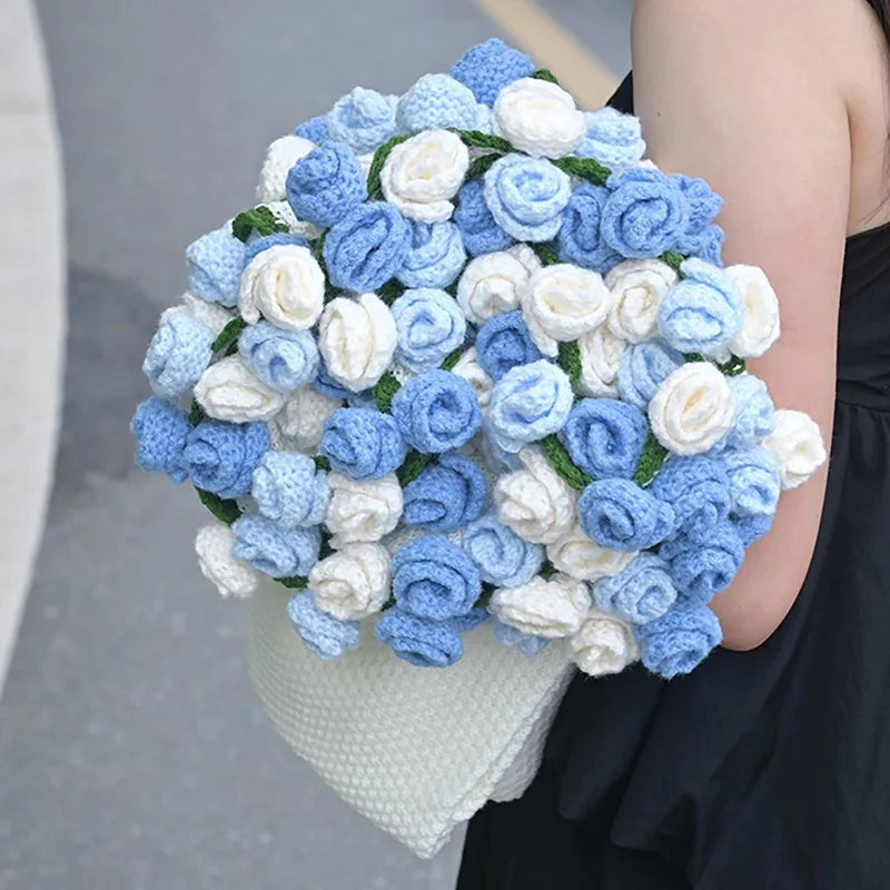 Handmade Flower Blanket
