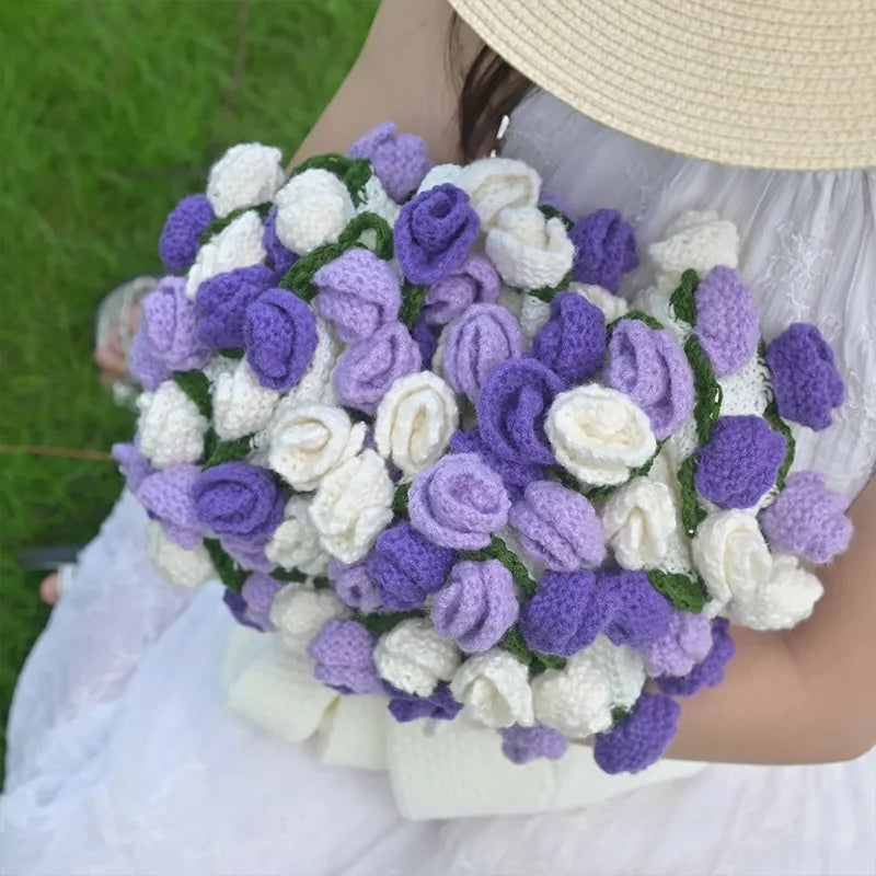 Handmade Flower Blanket