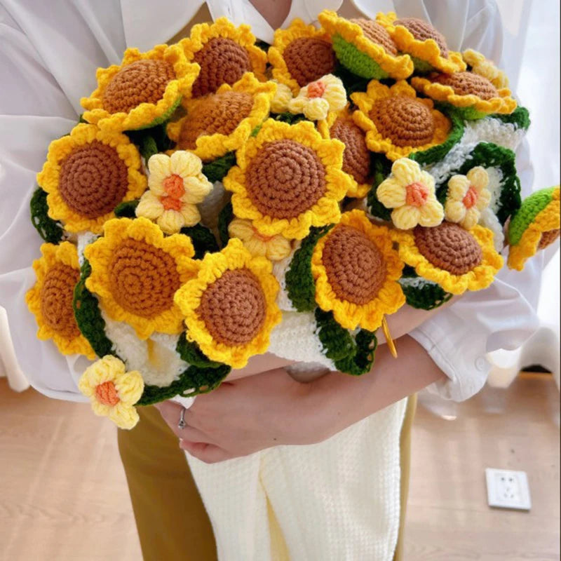 Handmade Flower Blanket